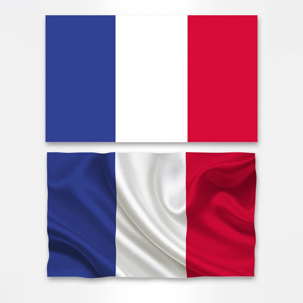 
90X150cm blue white red fra fr french france flag For Decoration 