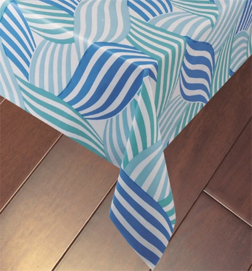 customize multi-size transparent plastic anti-scalding disposable table cover crystal clear soft glass pvc table cloth