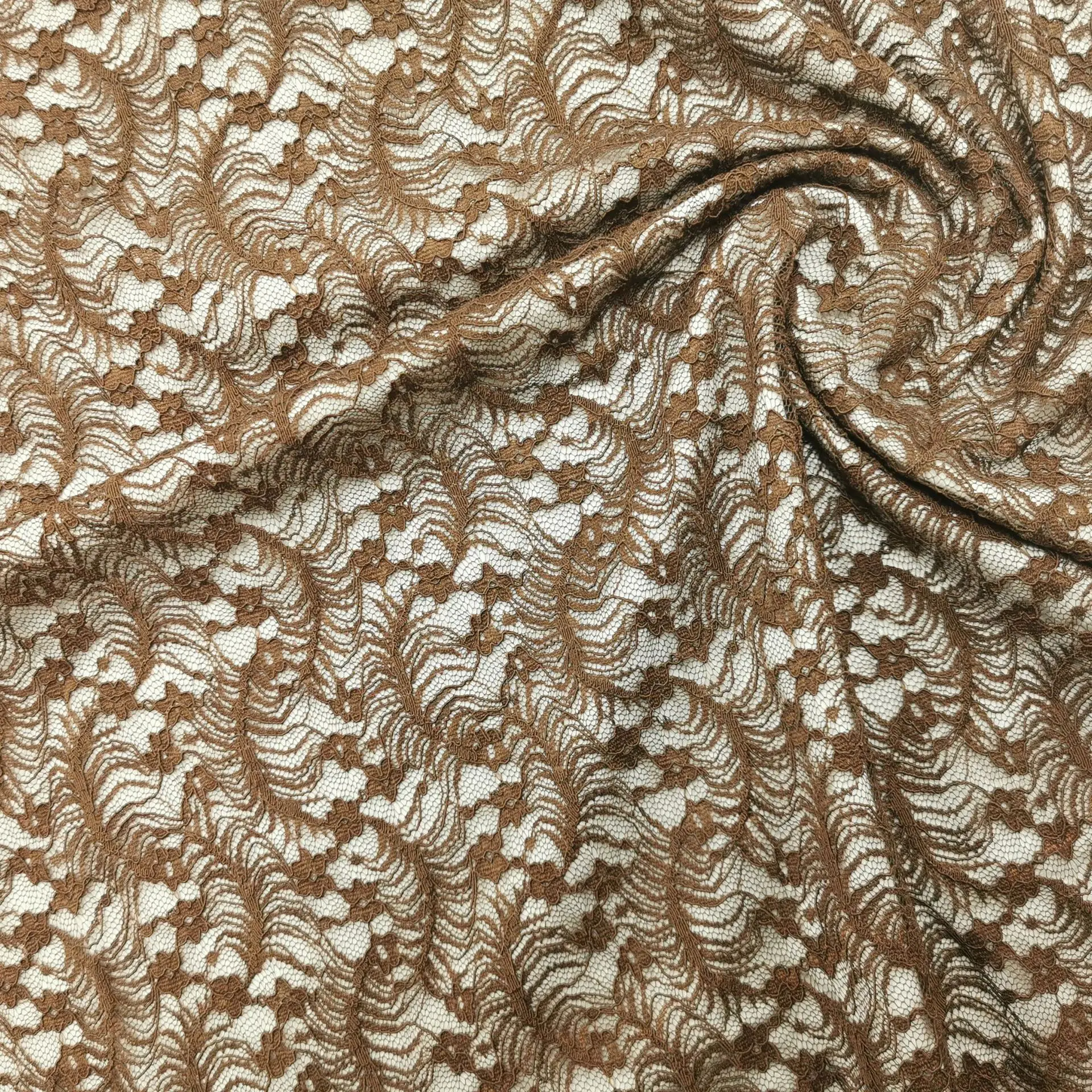 Newest Design Bridal Nylon Spandex Lace  Embroidery Luxury Lace Fabric