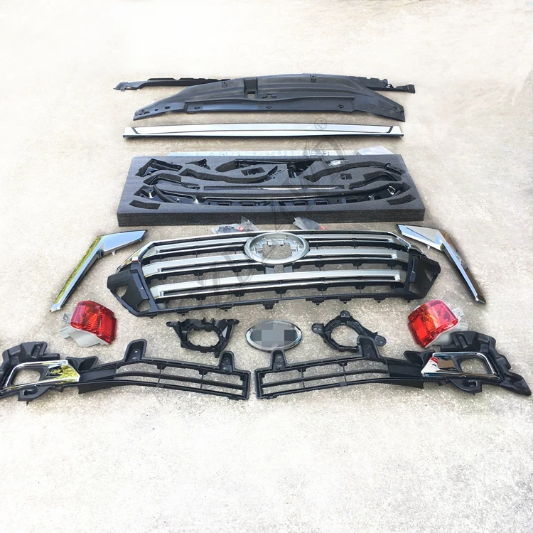 Facelift Body Kits For Land Cruiser Prado 200 08 15 Upgrade To 2016+ FJ200