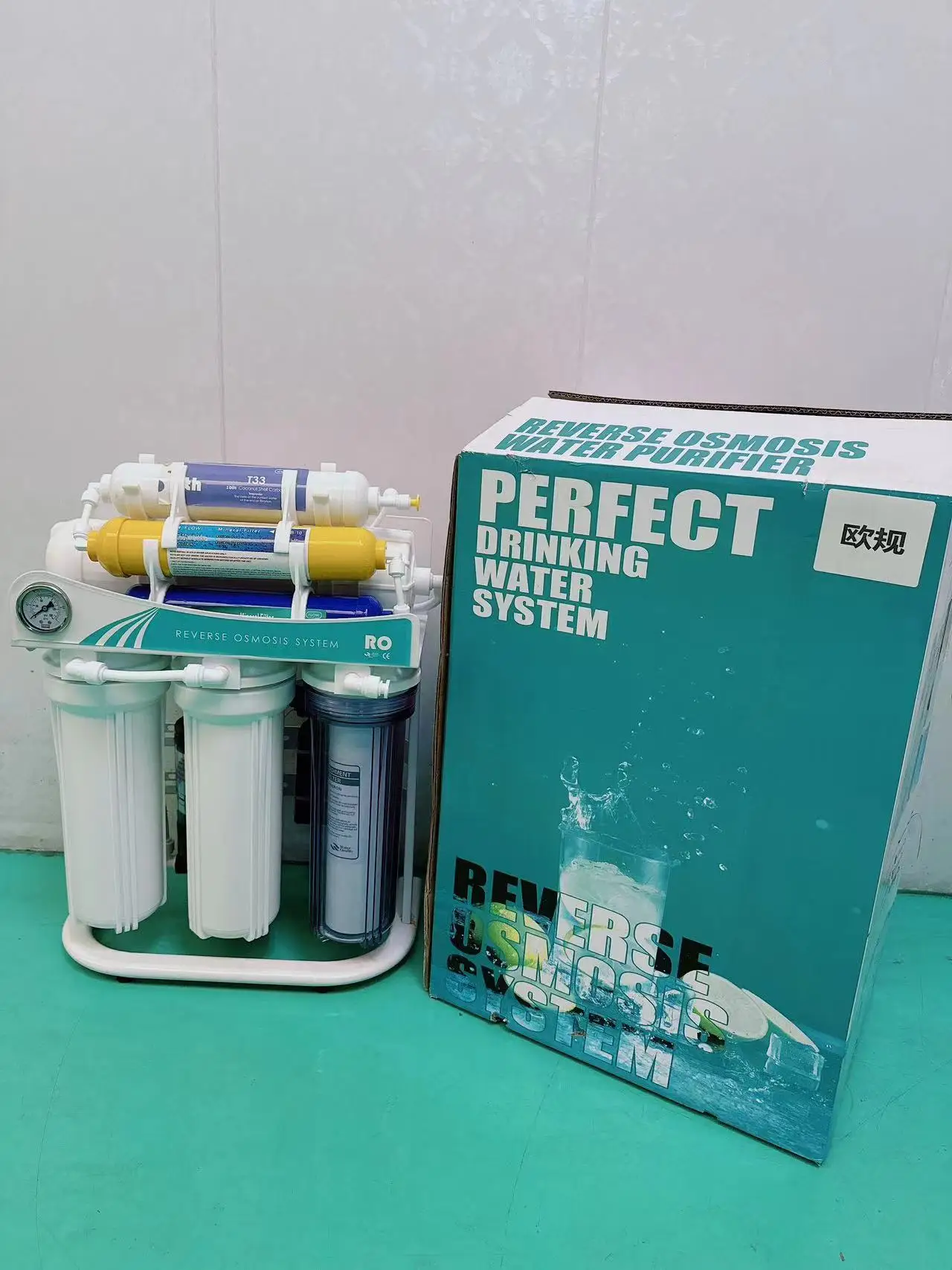 7stages 600GPD Reverse Osmosis Water Filter System  RO membrane water purifier