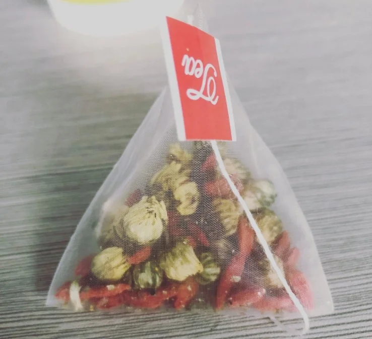 automatic triangle shape nylon tea bag packing machine