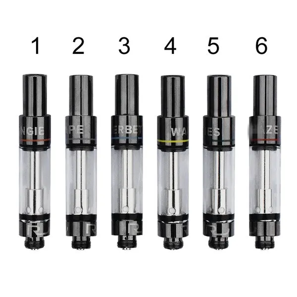 
Wholesale Ceramic Coil Empty CBD Cartridge 0.8ml Glass Tank ROVE Carts Package Box Vape Cartridge 
