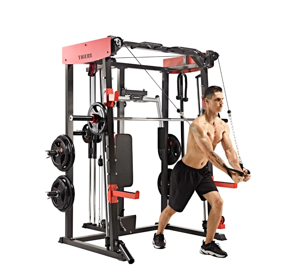 SENAOFIT Commercial Bodybuilding Integrated Training Multi Functional Trainer Smith Machine Gym Equipment