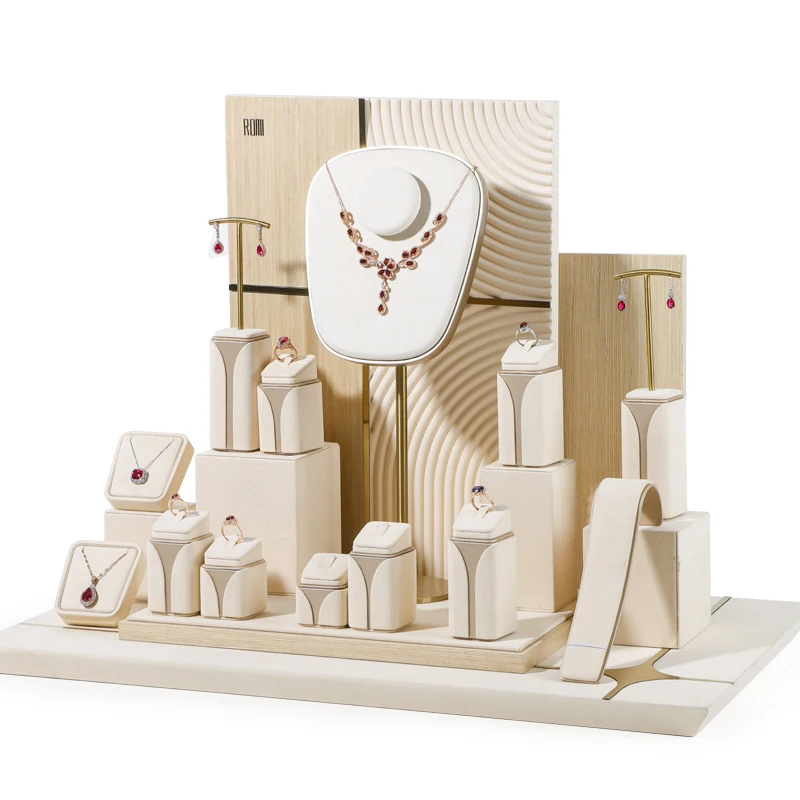 ROMI jewelry displays wholesale personalized earring holder for retail stores for boutique