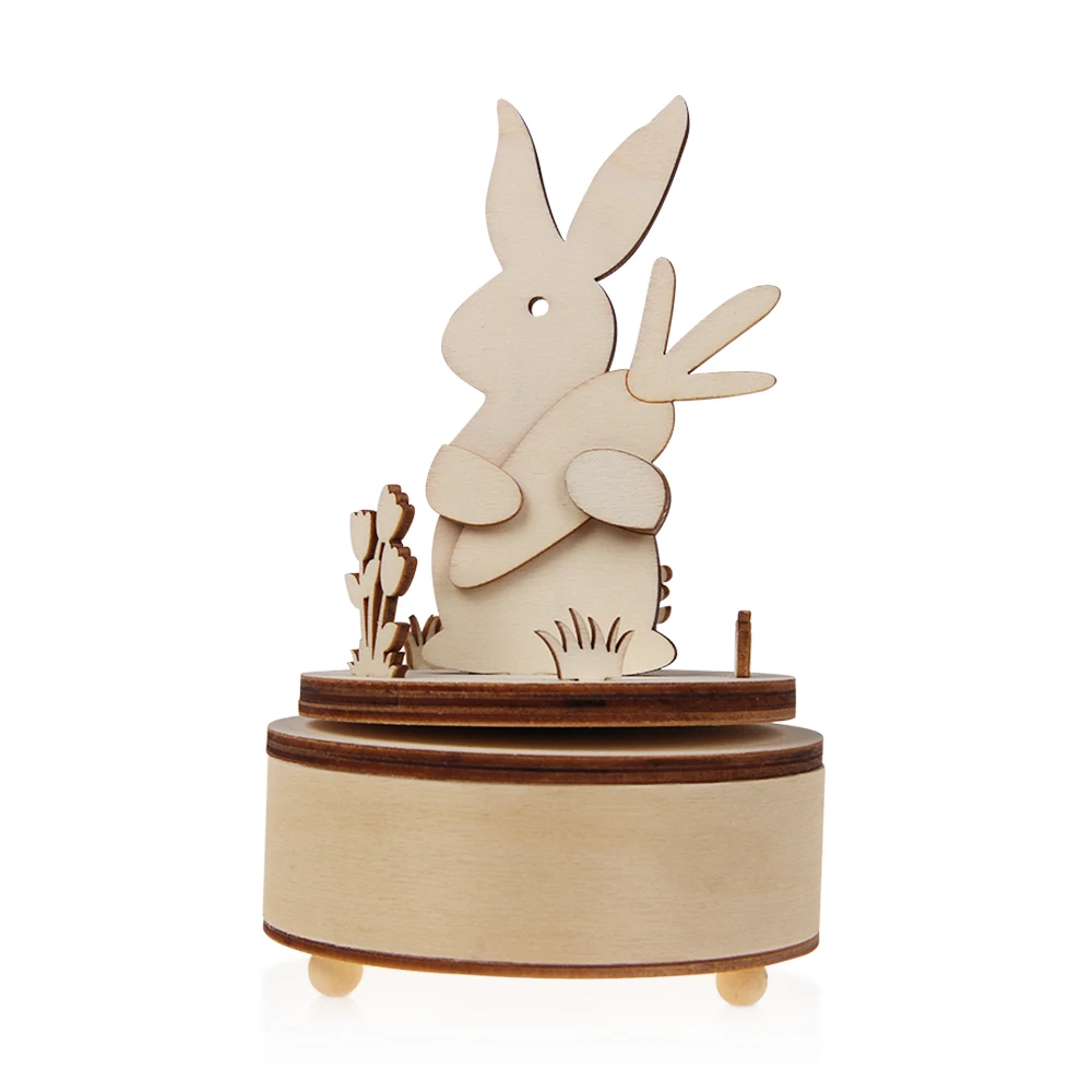 Kids wood wooden easter present