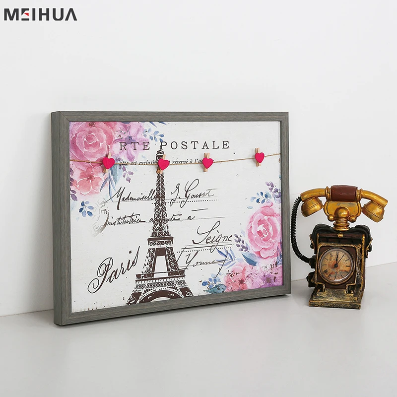 
Chinese paintings wholesale family organiser children memo magnetic notice board painting canvas blank 