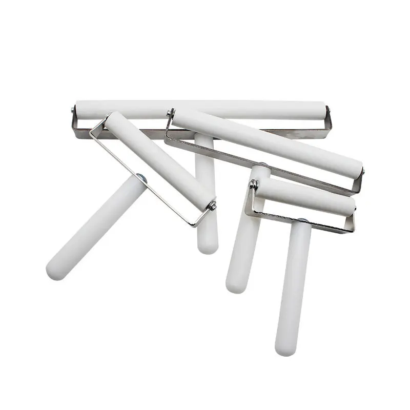 80 100 150 200mm Plastic Silicone Roller Tool For Tablet Phone OCA Film UV Glue Screen LCD Polarizer Sticking Tool