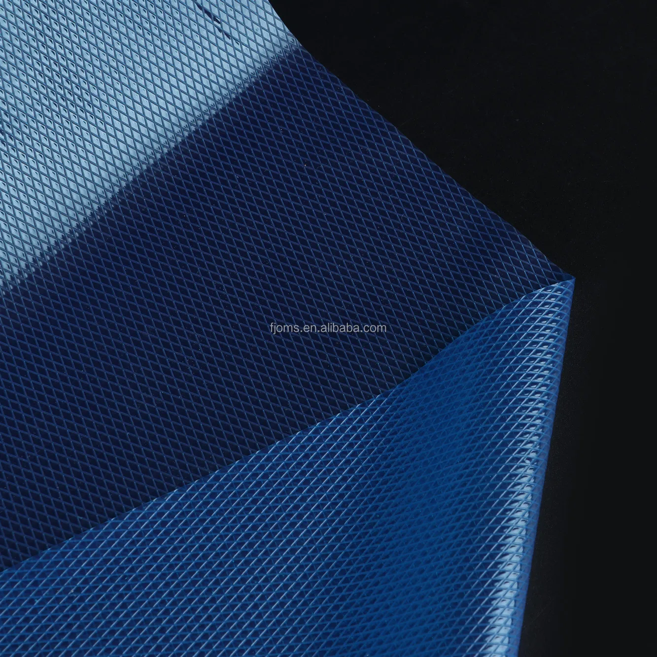 Plastic embossed polyethylene film for rubber release film in tire industry