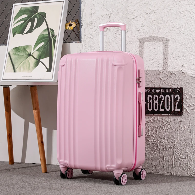 Cheap Abs Travel Suitcase for Girls Travelling Box Carry On Luggage 3 Piece Sets