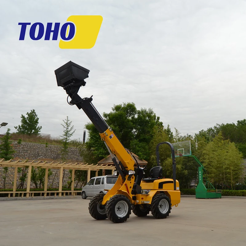 Earthmoving machinery Telescopic Mini Loaders TH180 hydraulic wheel loader backhoe loader For Sale