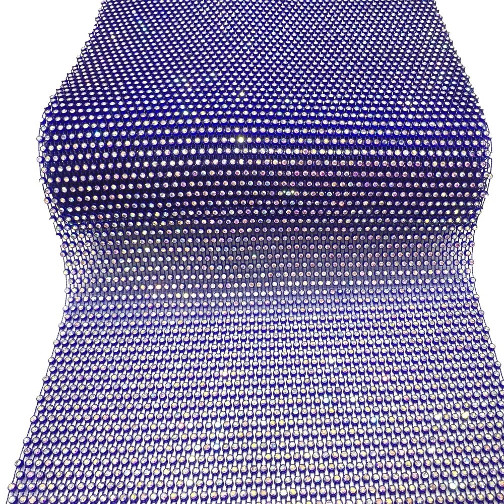 S129 оптовая продажа, разрезаемая эластичная тянущаяся блестящая сетчатая ткань со стразами для рукоделия, Тканевая обувь, аксессуары для сумок