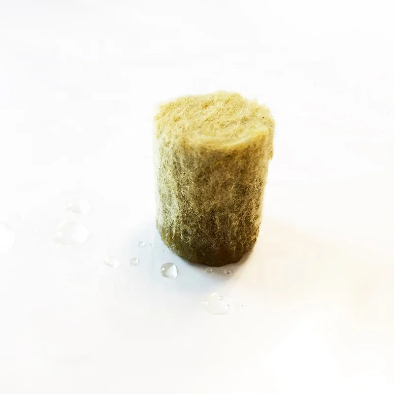 
CP20R rock wool hydroponic seeding planting plug, cloning system rock wool starter plug 
