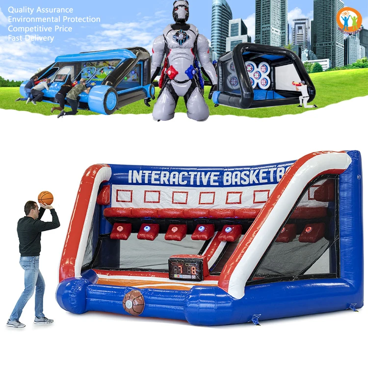 Outdoor inflatable billiards games team building game for school or company team building