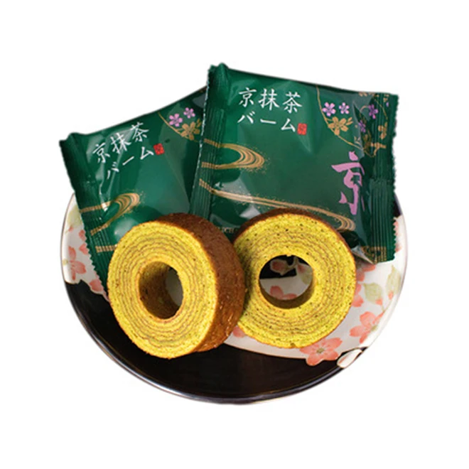 
Wholesale Japanese Matcha Wheat Cake Products Supplies For Baumkuchen Wooden Cake Congratulatory Confectionery 