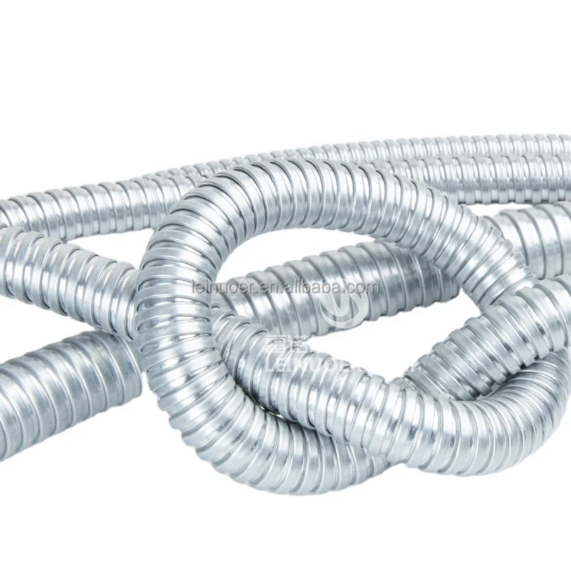 Electric Cable protection Galvanized Steel flexible electrical conduit pipe