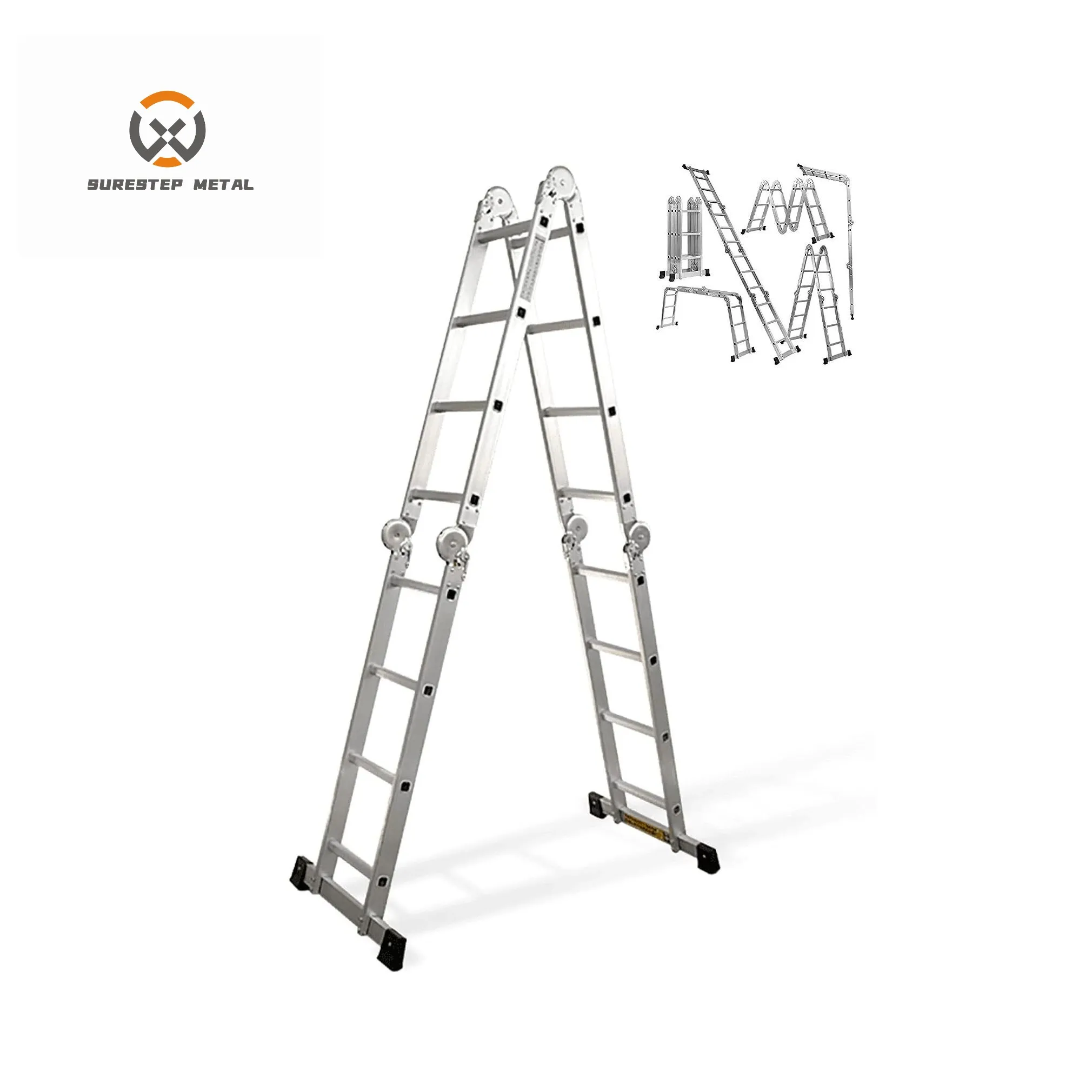 Factory Lightweight Folding Step Ladder Ladder Multipurpose Ladder En131