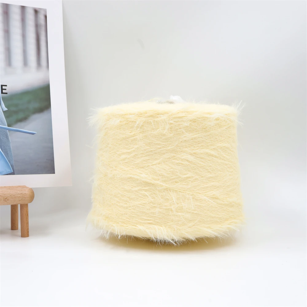 4,0 см 100% нейлоновая необычная перьевая пряжа для вязания свитера