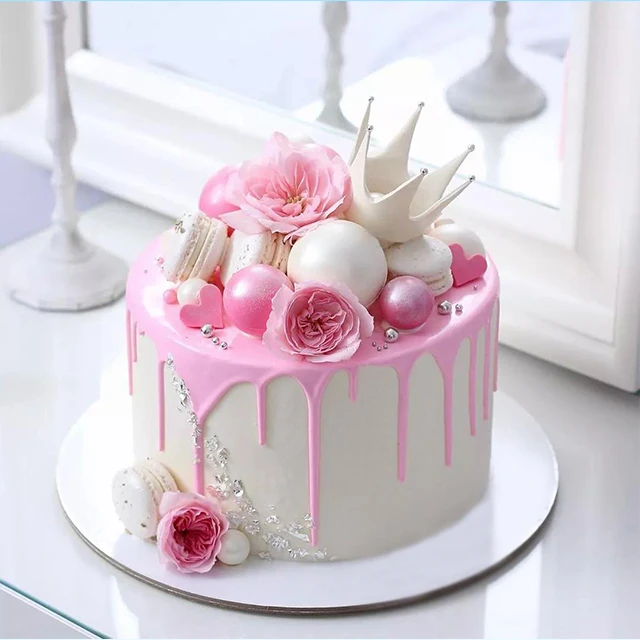 Creative cake decoration chocolate Planet Cake mold baking supplier Transparent hollow ball multifunctional baking ball