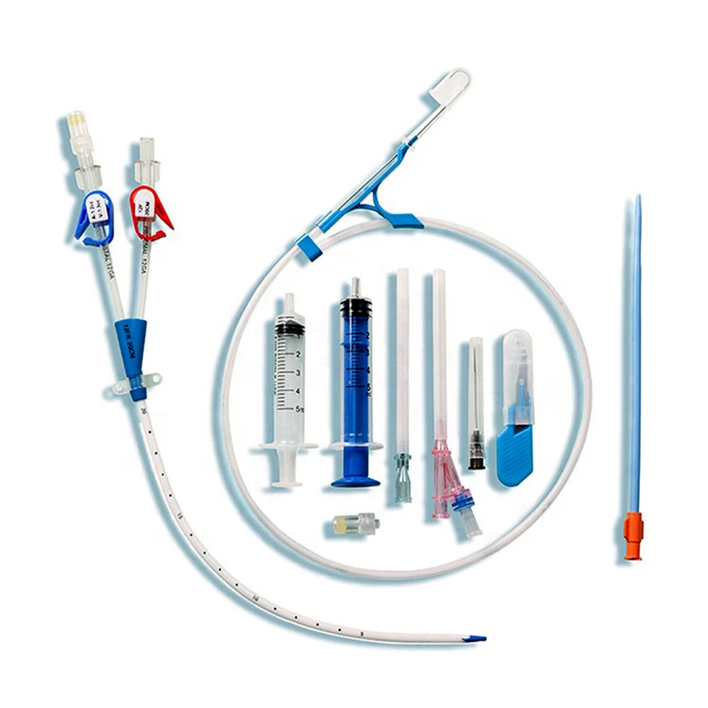 Cheap EO Gas Sterile Methods Disposable Dialysis Powertrialysis Dialysis Catheter Haemodialysis Kit
