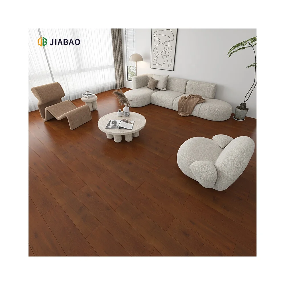 Eco forest 1220*200*8mm chestnut clolr terrace waterproof wood flooring floor engineered laminate indoor for house
