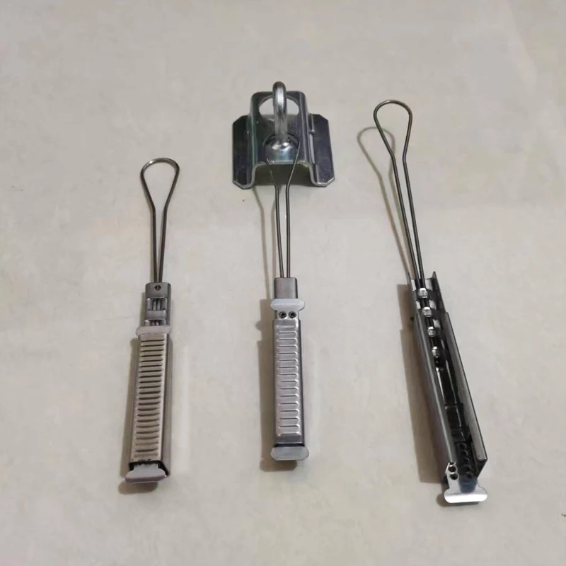 Wholesale FTTH Accessories Fiber Optic cable drop wire tensioner clamps