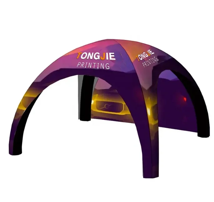 Custom Printed Inflatable Spider Dome Tent For Promotions Events Inflatable tent