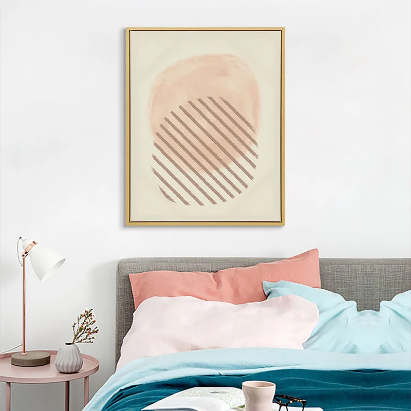 Minimalist Design Framed Wall Art Canvas Digital Printing Still Life Paintings