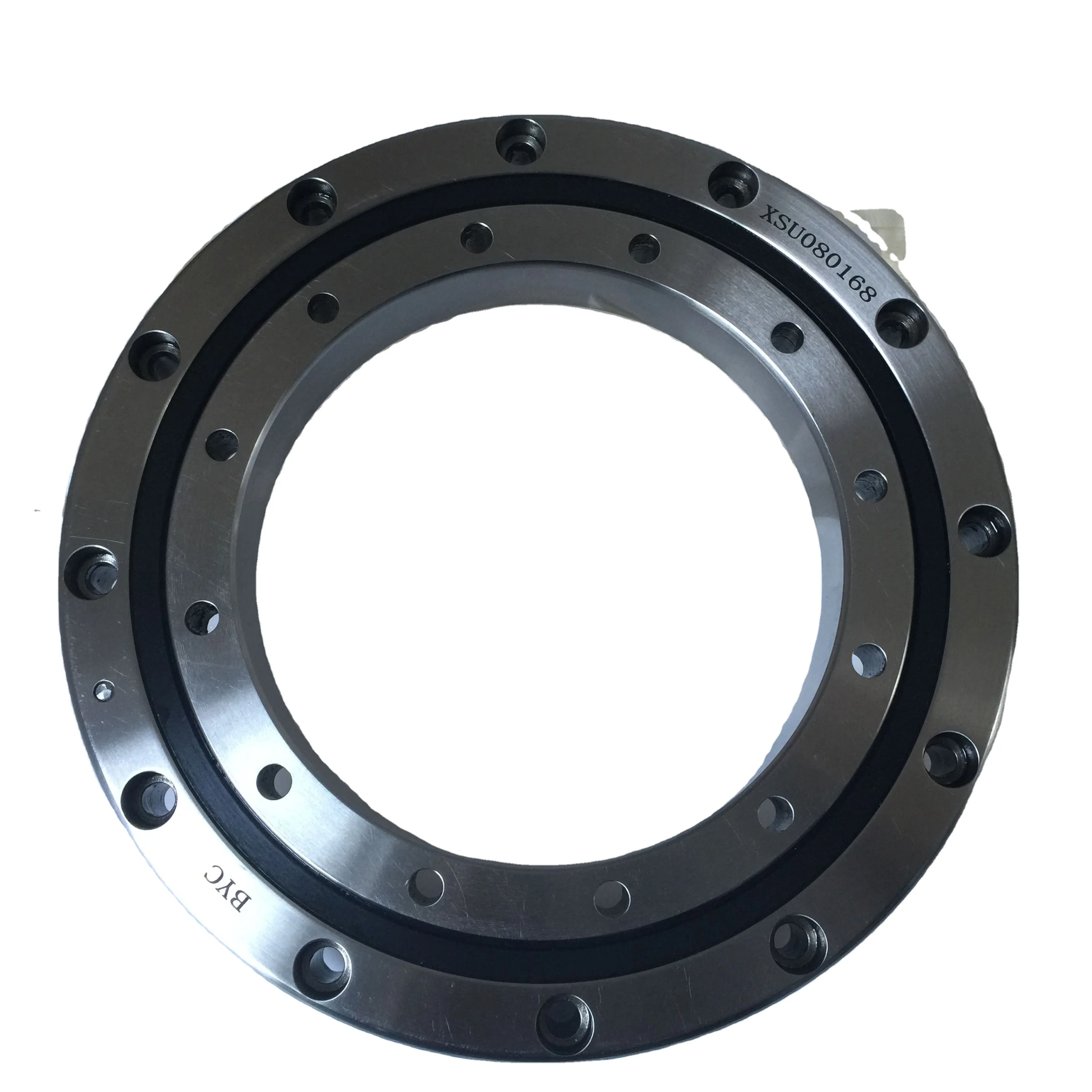 
XSU080168 crossed roller bearing|thin section slewing bearing 130*205*25.4mm 