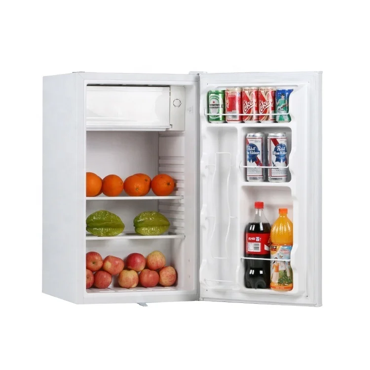 Wholesale price 95 liter compressor hotel minibar fridge freezer and mini refrigerator, hotel bar cooler