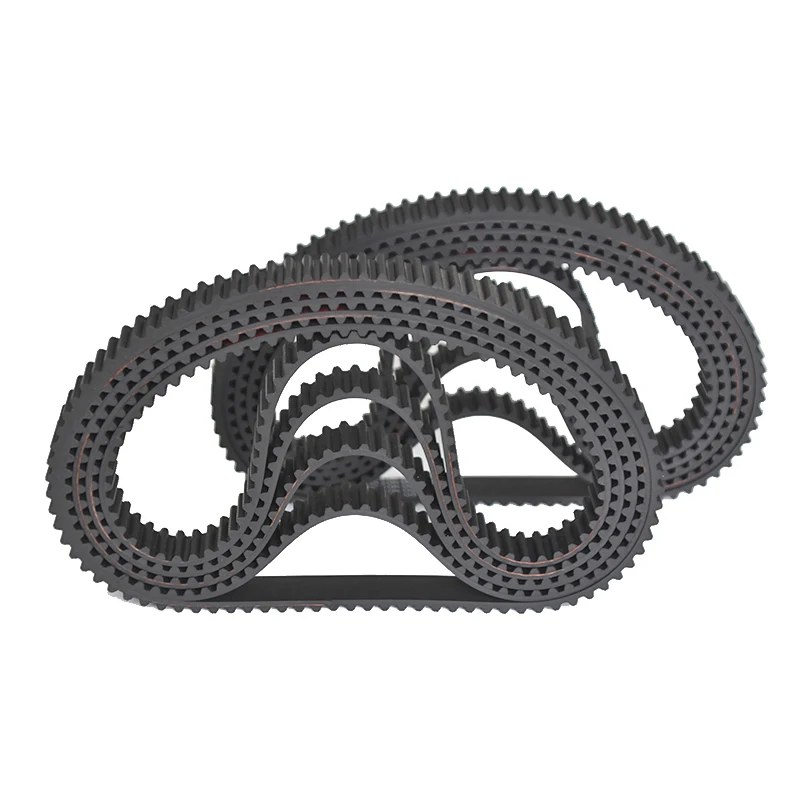 Factory price industrial single-sided toothed belt black rubber synchronous belt S5M timing belt