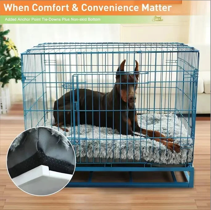 faux fur  Dog Beds  caves Washable Dog Bed wholesale