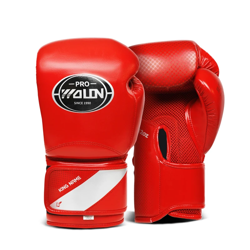 OEM Best boxing glove brand WOLON Adults Match Training boxing glove