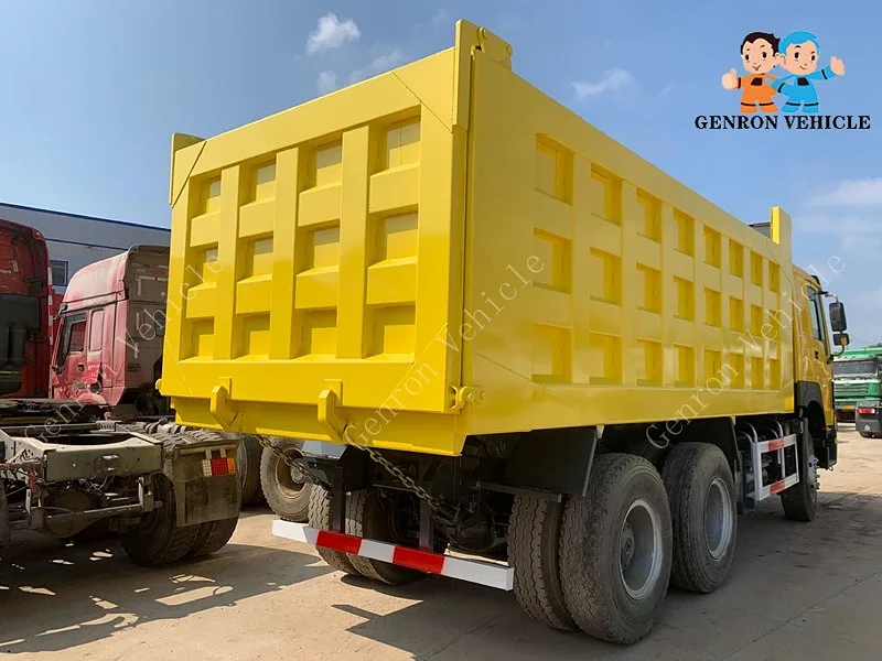  Китайский высококачественный грузовик Howo 51 - 60t 7500*2450*3450 мм б/у самосвал для продажи в
