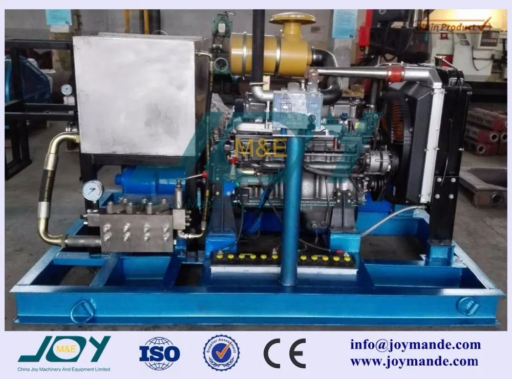 1500 bar high pressure water jet washing machine