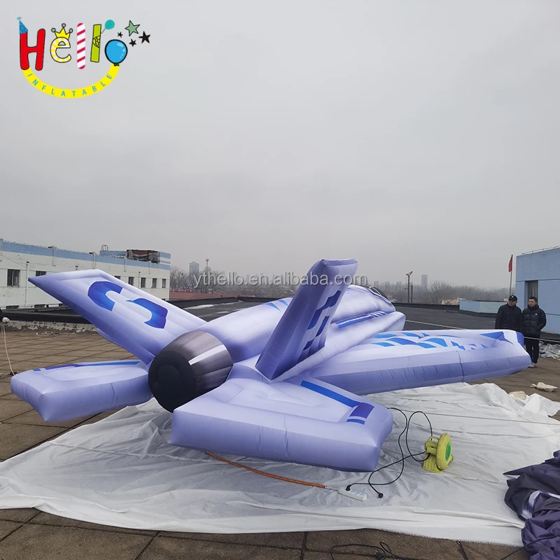Customized Inflatable Aircraft Model Inflatable Warcraft For Party Event Decoration