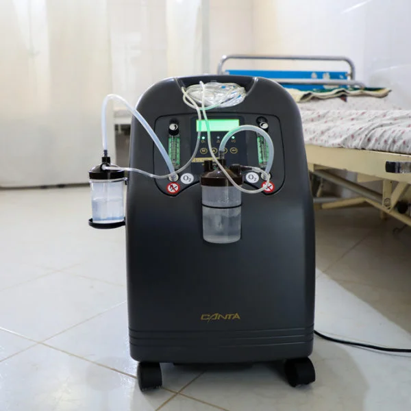 Home use double flow oxygen concentrator 5L/min with CE approved