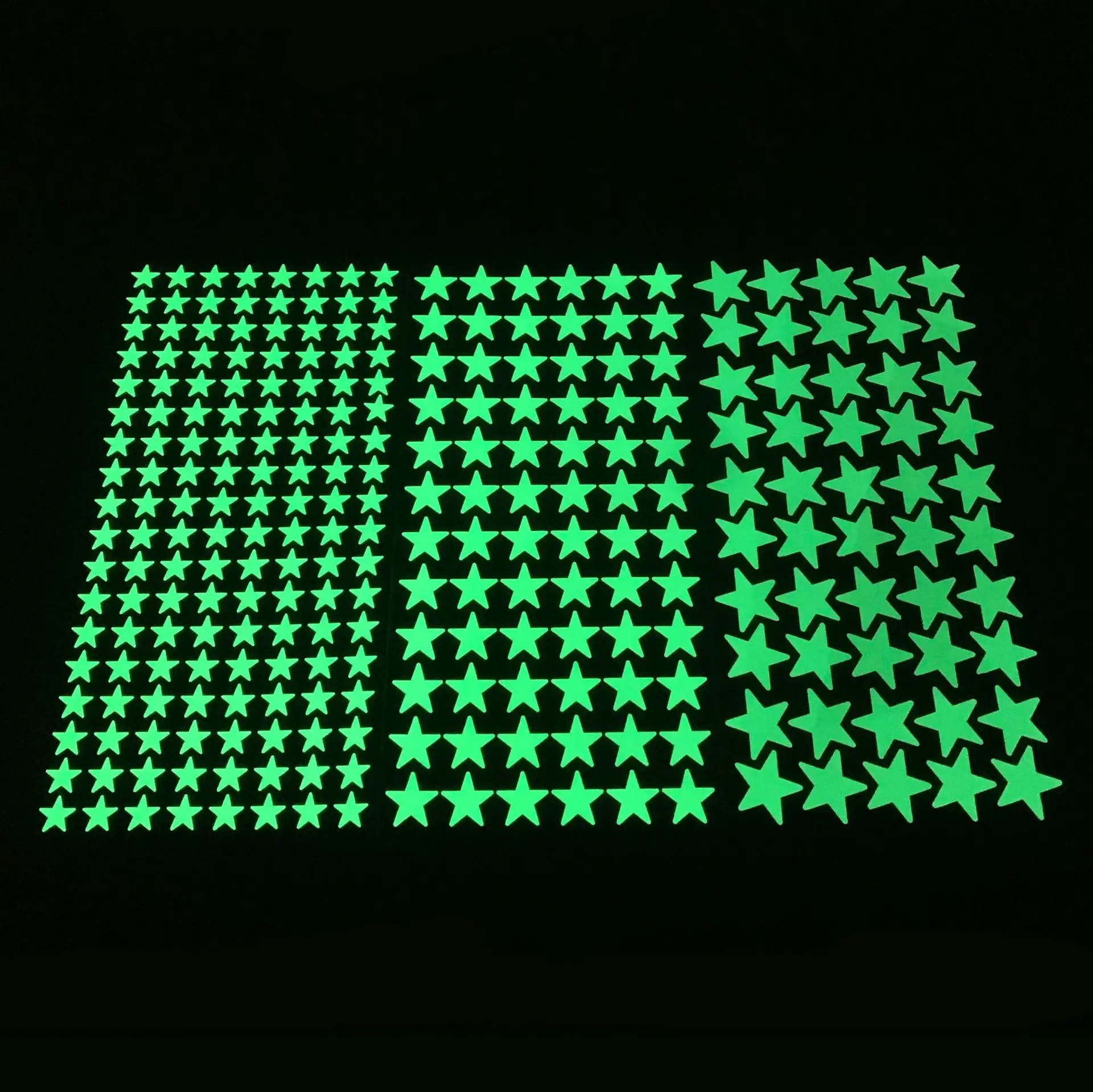 Creative DIY Luminous Star Wall Sticker Kids Bedroom Living Room Wall Decorative Stickers