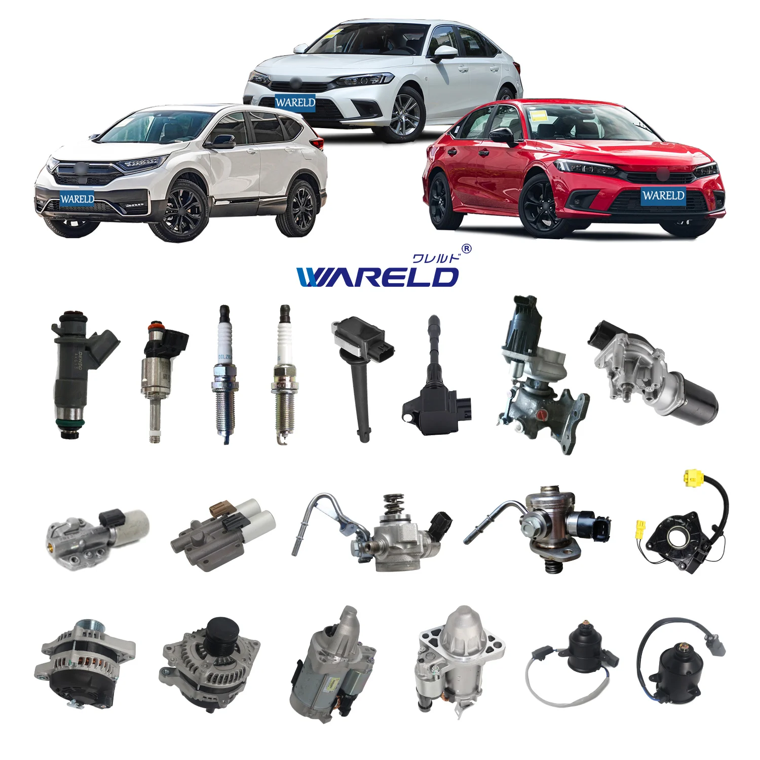 Auto Spare Part Electric System Car Power Window Switch Ignition Coil Motor Starter For Honda ACCORD CIVIC CITY CRV FIT ODYSSEY