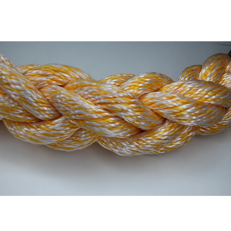 China Factory Directly Supply Rope 8 Strand Polypropylene and Polyester Mixed Rope For Big Ship