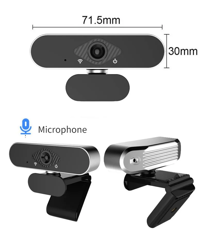 Private model 1080p webcam plug and play USB 20 pc camera video chat webcam webcam for desktop Max Android focus automatic statu