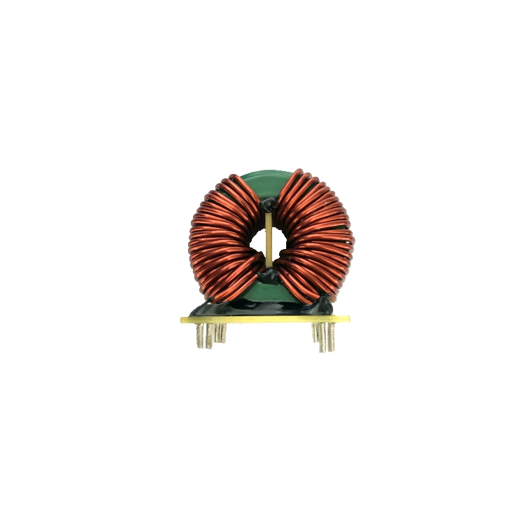 Vertical Toroid Magnetic Inductor Monolayer Wire Wind Wound 100uH 20A Inductance Coil