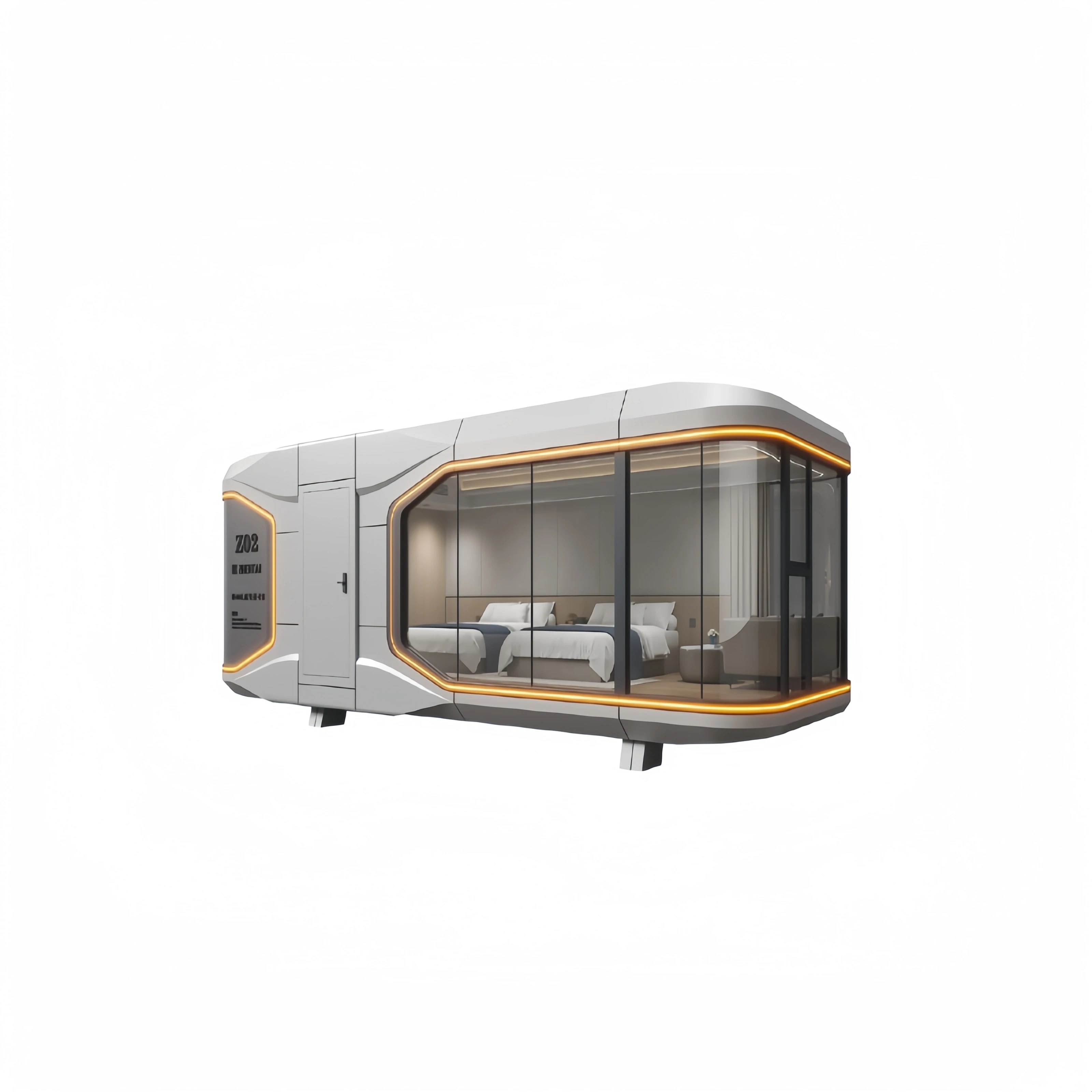 Manufacturers Customized Mobile Room Space Capsule Accommodation Hotel Outdoor Star Room Glass Room Mobile House