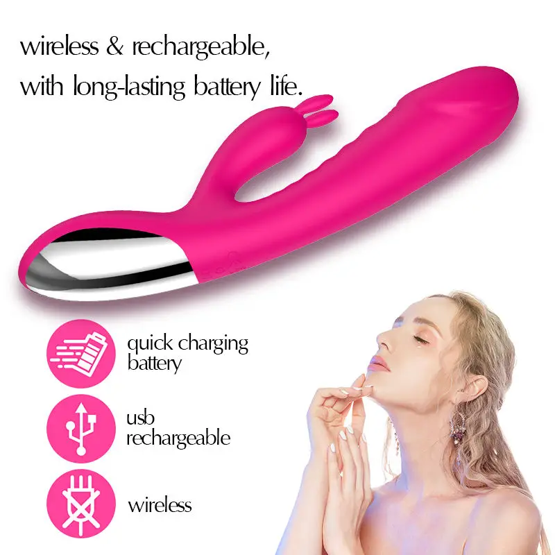 Xiao Factory hotsale  Factory Customized Excellent Quality USB Charging Massager Porn Toy Sex WAHAI AV Vibrator