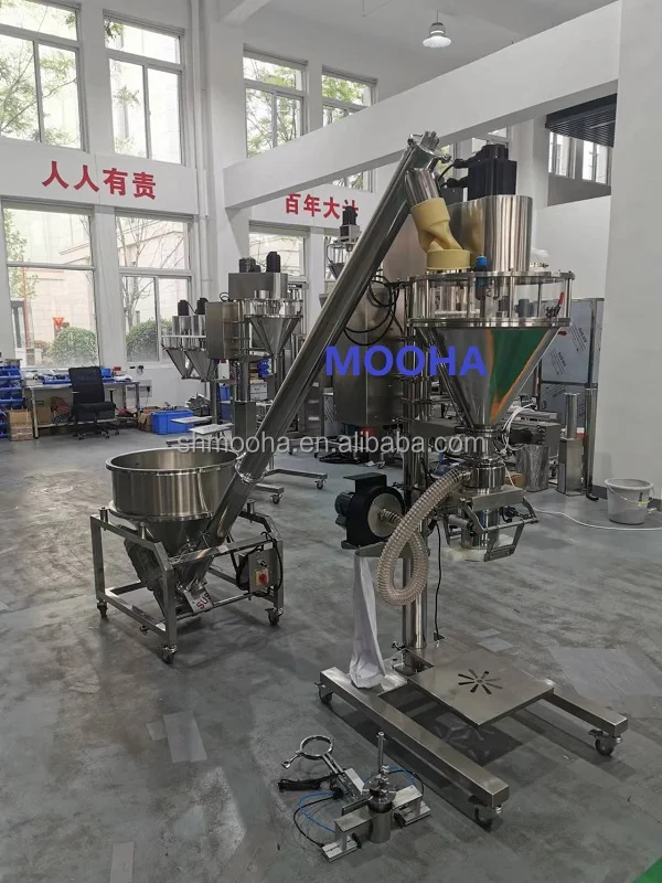 Fused Magnesium Phosphate Filling Machine 5~5000g Llenadora De Tornillo Para Polvos Ensacheuse De Detergent Bagging Filler