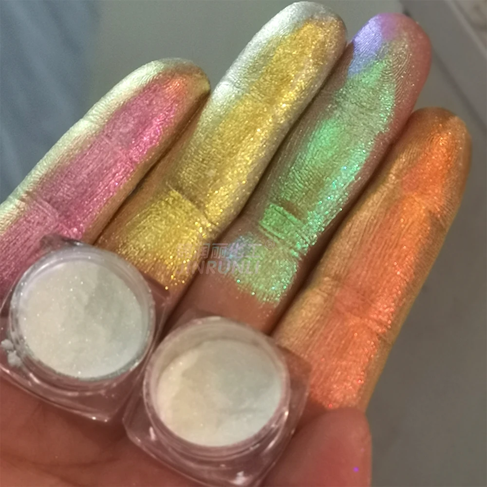 Aurora Pigment Powder for cosmetic lipgloss Chameleon Effect