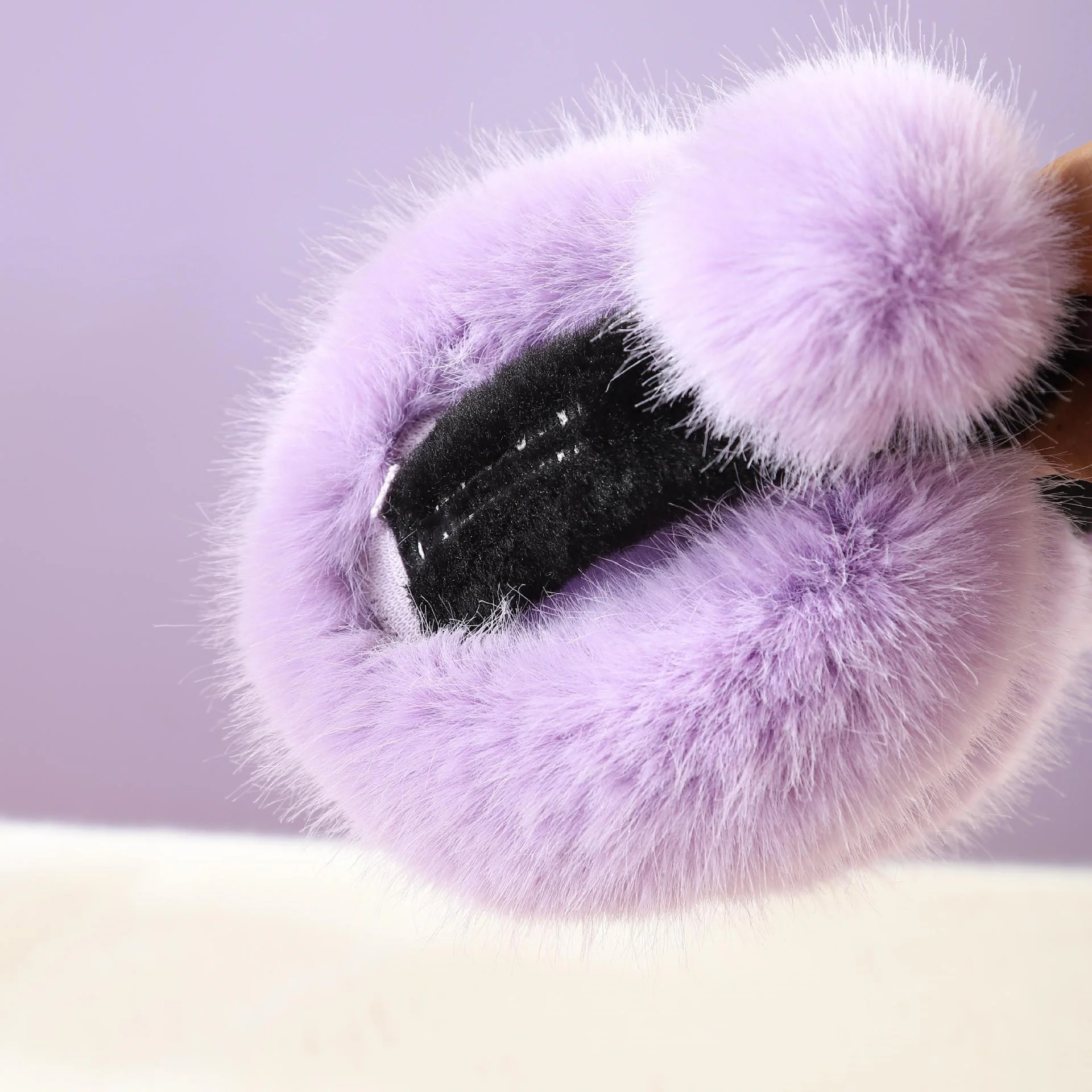 Botu Sanrioed Kulomi Warm Earmuffs Thickened Melody cinnamon Anime Velvet Earmuffs Winter Cartoon Cute Earbags Gift for Kids