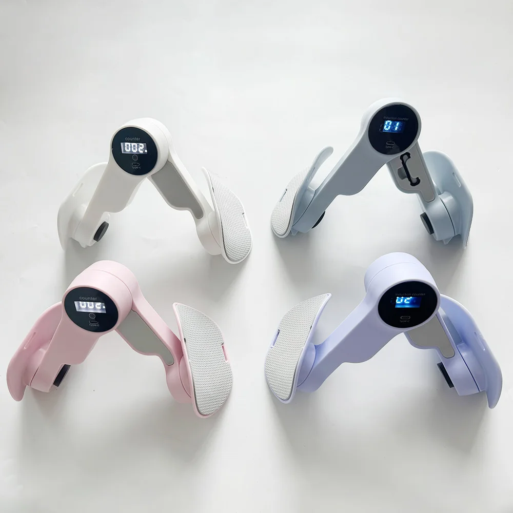 2024 Upgraded Thigh Master Hip Trainer Pelvic Floor Trainer Kegel Trainer Thigh Masters With Counter with Anti Slide Band