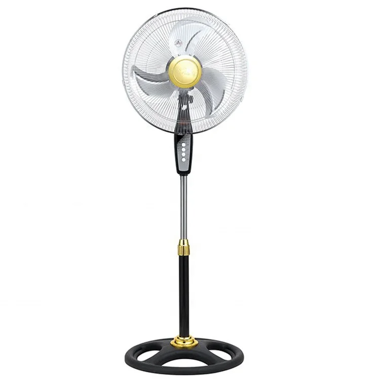 220V 16 inch 3 speed hot sale metal motor pedestal specification electric stand fan