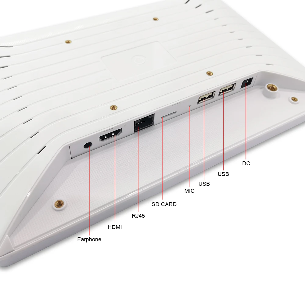 10.1 inch wall mount android tablet smart home RK3566 2+16GB  with POE NFC RJ45 for advertising